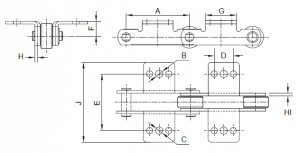 TransDrive Conveyor Chain Attachments