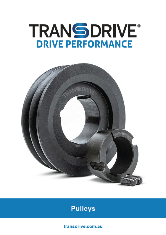 TransDrive Pulleys catalogue cover