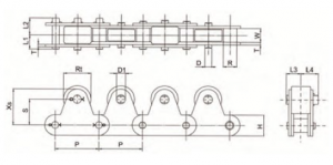 TransDrive Double Pitch Accumulation Chain