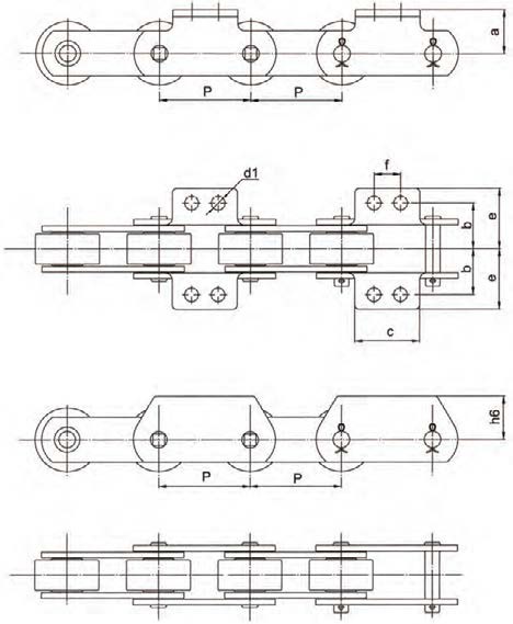 TransDrive SC Series Conveyor Chain (Solid Pins)