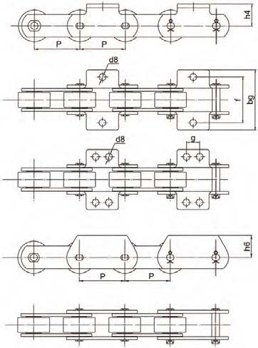 TransDrive M Series Conveyor Chain Attachments