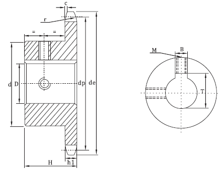 TransDrive Finished Bore Sprocket