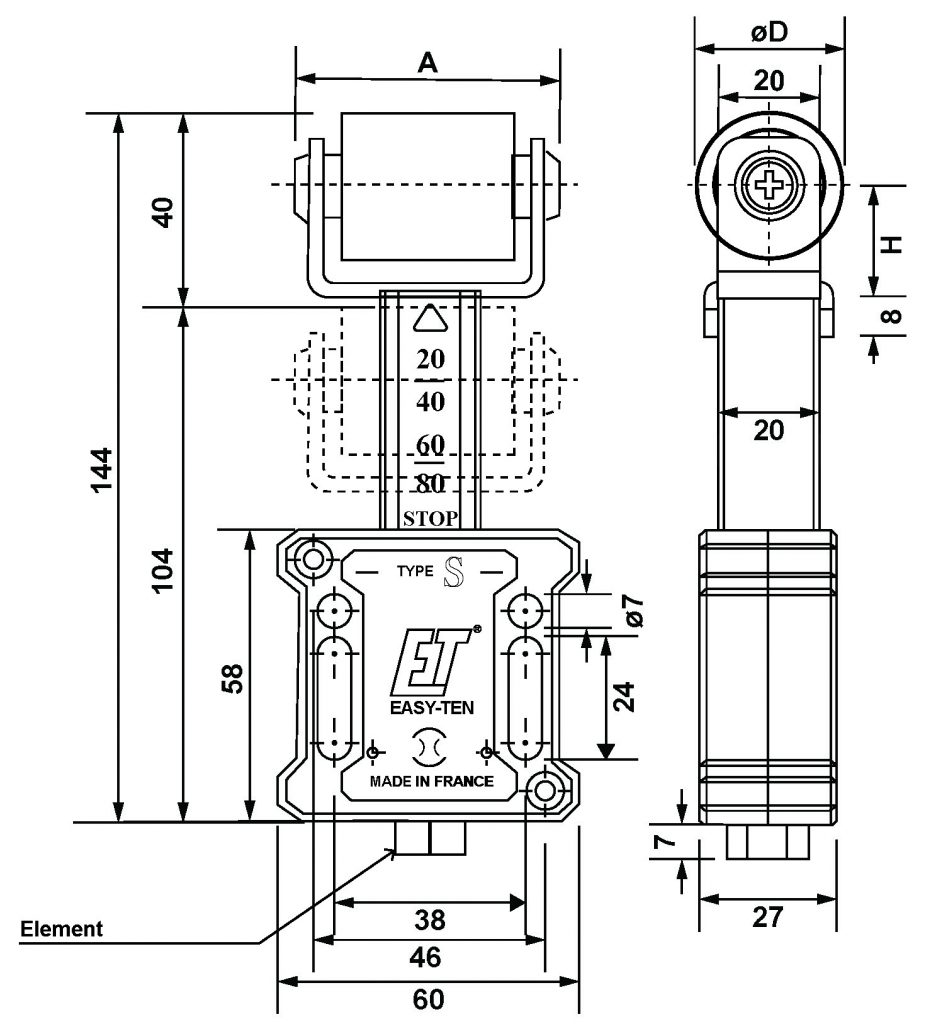 TransDrive Easy Ten Type S with Roller