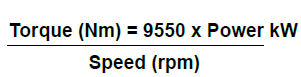 Torque Formula