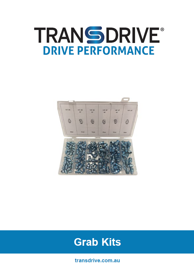 TransDrive Grab Kits catalogue cover