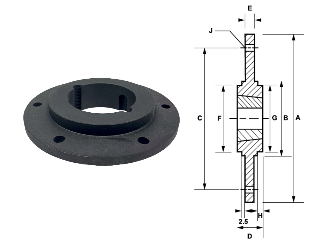 TD Bolt on Hub