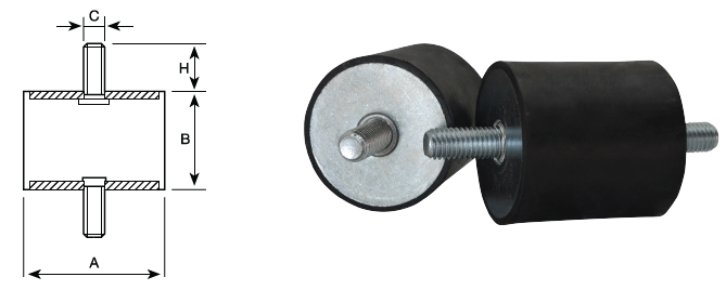Anti-Vibration - Bobbins - Type A