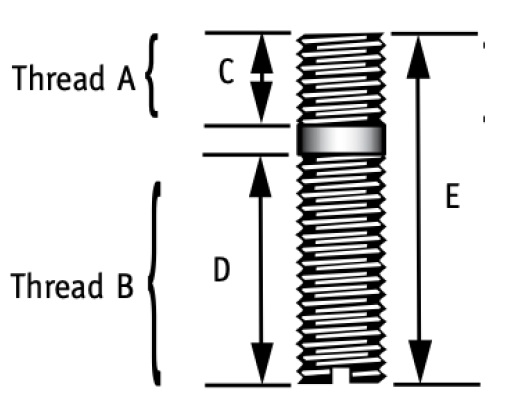 TransDrive Anti-Vibration Mounts Stud Details